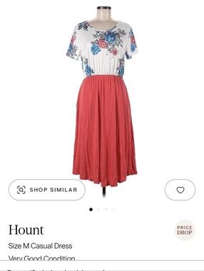 Hount Floral Dress